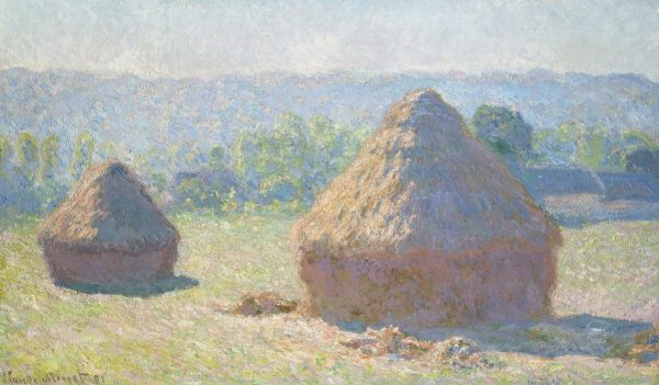 Grainstacks at the End of the Summer by Claude Monet