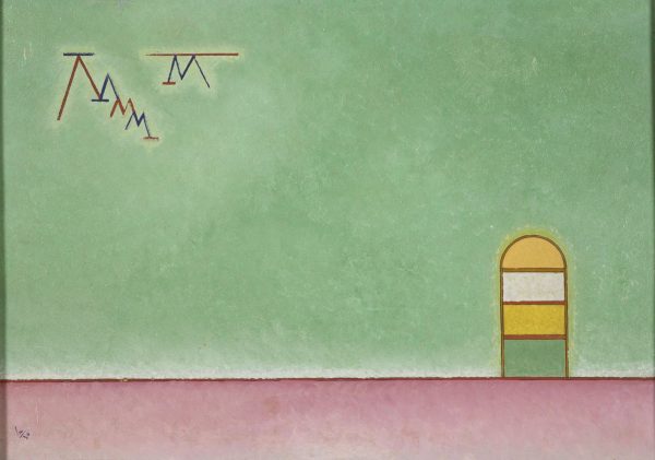 Green emptyness by Wassily Kandinsky