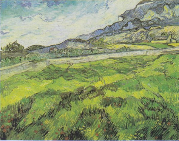 Green Wheat Field by Vincent Van Gogh