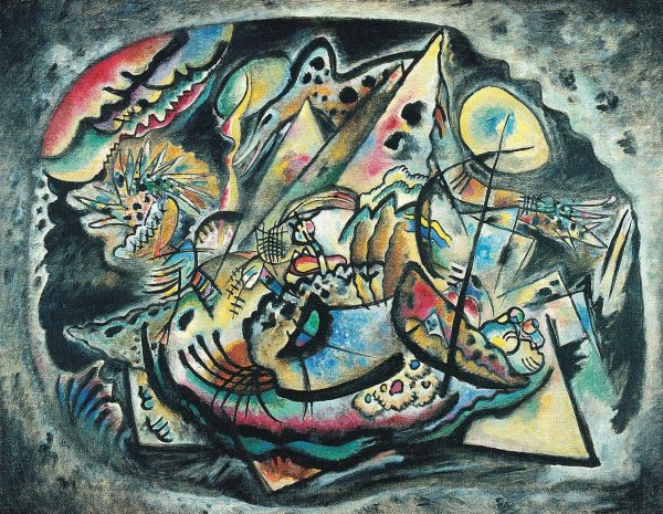 Grey Oval by Wassily Kandinsky