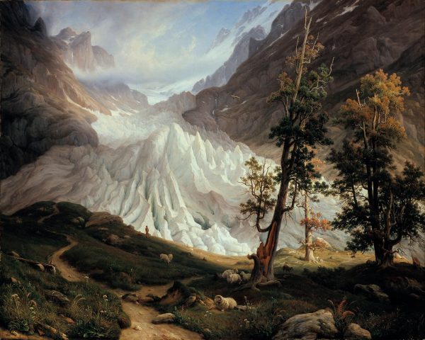 Grindelwaldbreen by Thomas Fearnley