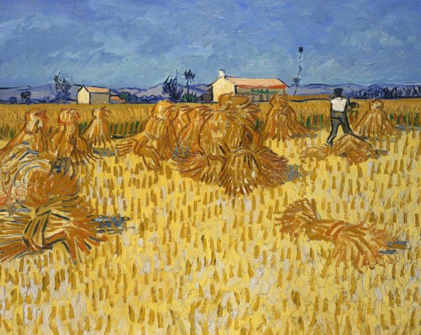 Harvest in Provence by Vincent Van Gogh