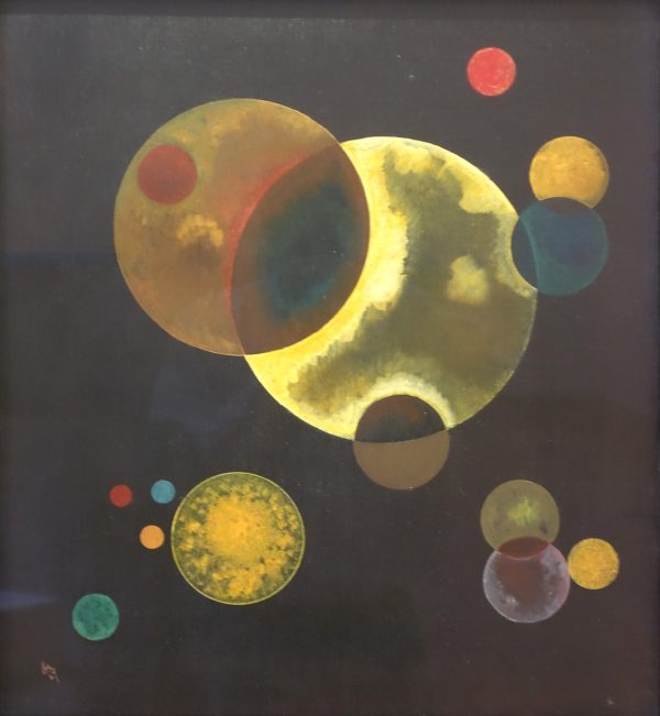 Heavy Circles by Wassily Kandinsky