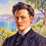 Portrait of Henri-Edmond Cross in his luminous Divisionist style