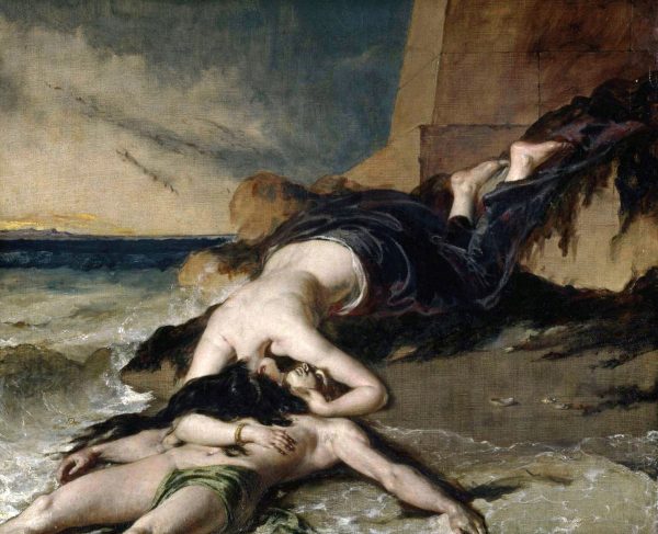 Hero and Leander by William Etty