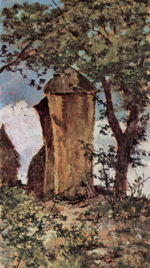 Heuschober by Giovanni Fattori