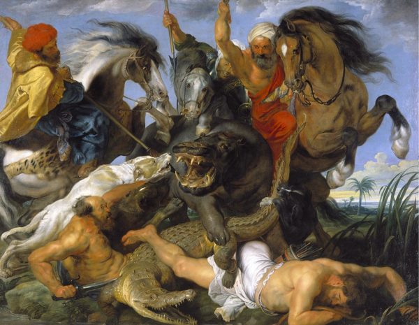 Hippopotamus and Crocodile Hunt by Peter Paul Rubens