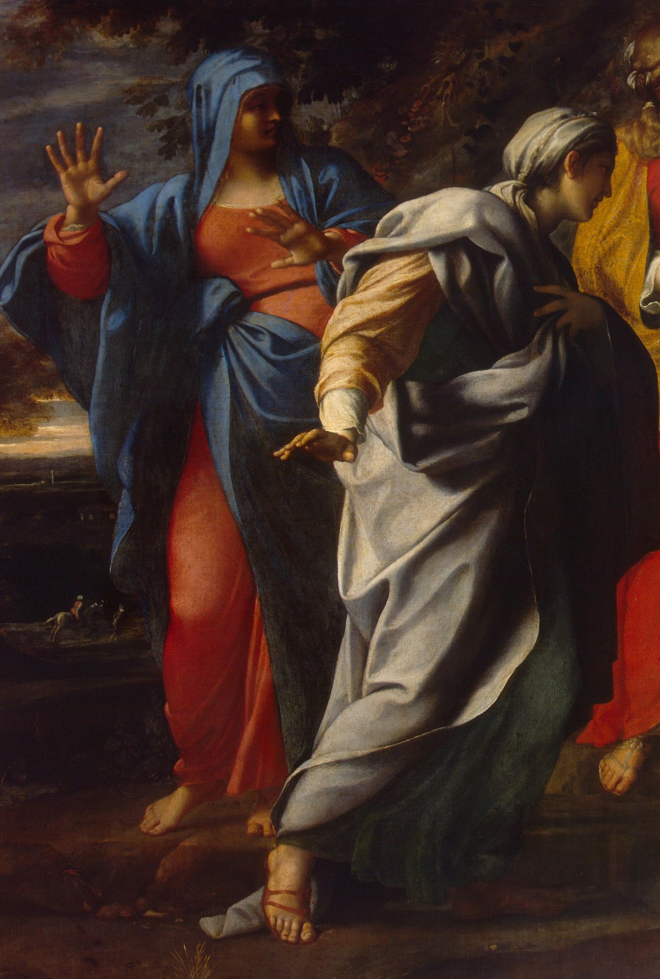 Holy Women At The Tomb Of Christ by Annibale Carracci - hand-painted oil reproduction