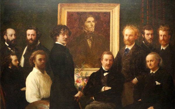 Homage to Delacroix by Henri Fantin-Latour