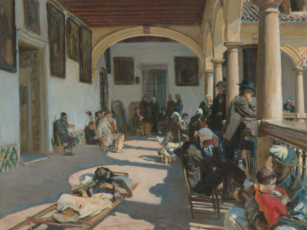 Hospital at Granada by John Singer Sargent