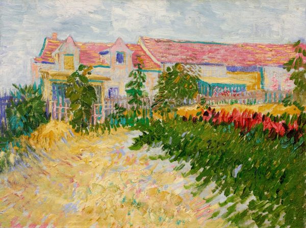 House with Sunflowers by Vincent Van Gogh