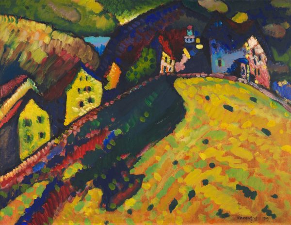 Houses at Murnau by Wassily Kandinsky