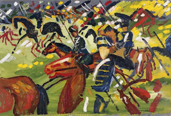 Hussars by August Macke