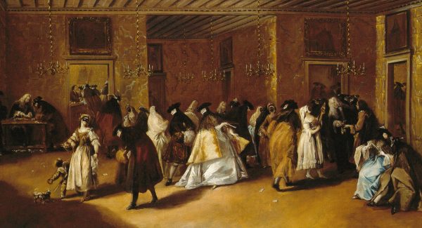 Il Ridotto (The Foyer) by Francesco Guardi