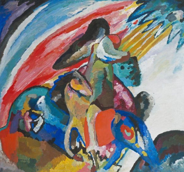 Improvisation 12 (Rider) by Wassily Kandinsky