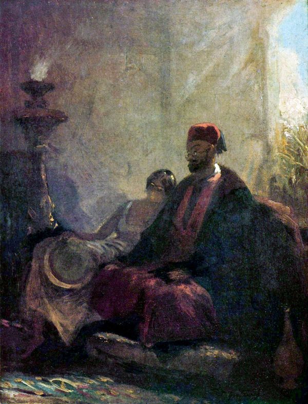 In The Harem by Carl Spitzweg