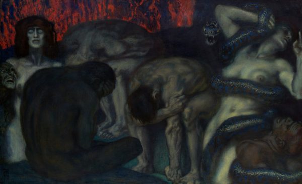 Inferno by Franz von Stuck
