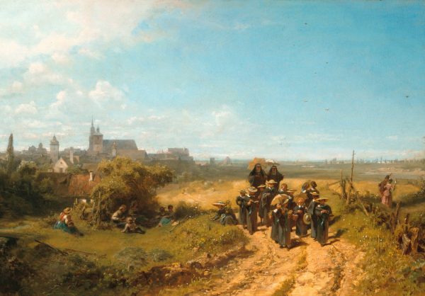 Institutsspaziergang by Carl Spitzweg
