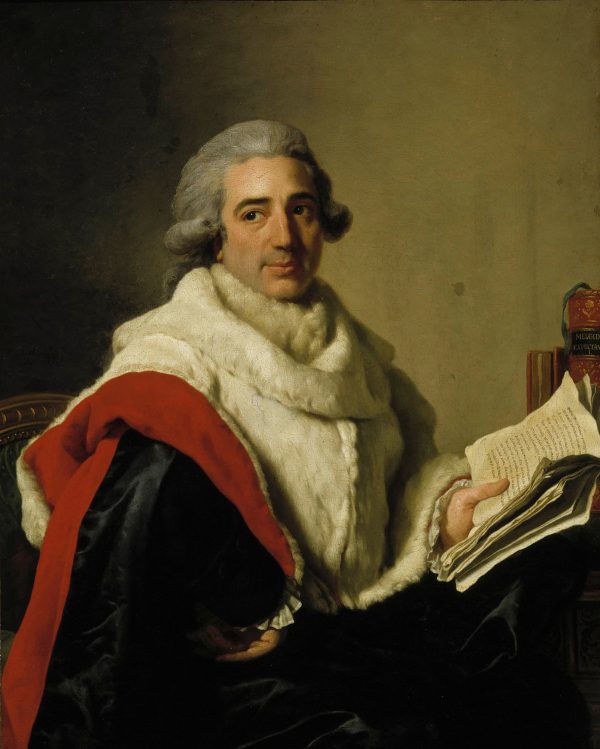 Jean Baptiste Eugene Du Mangin by Alexander Roslin