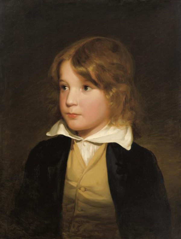 Joseph Amerling As A Child by Friedrich von Amerling