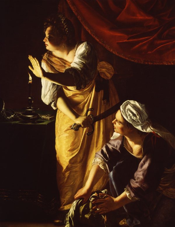 Judith and Her Maidservant with the Head of Holofernes by Artemisia Gentilesch