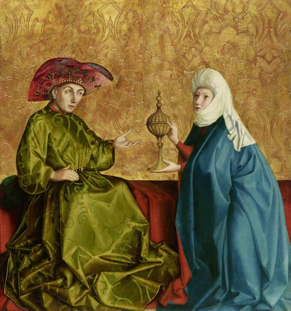 King Solomon and the Queen of Sheba by Konrad Witz