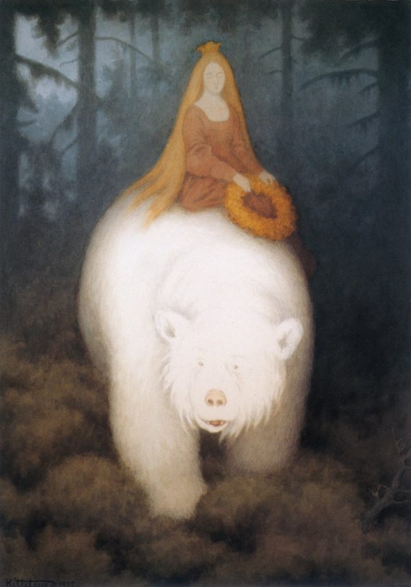 Kvitebjorn - Kong Valemon by Theodor Kittelsen