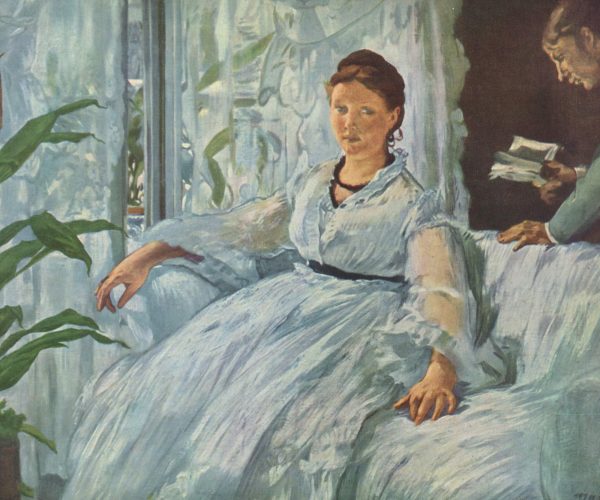 La Lecture by Edouard Manet