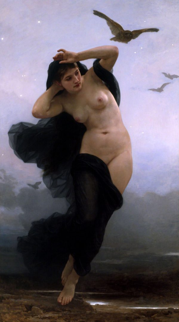 La Nuit by William Bouguereau