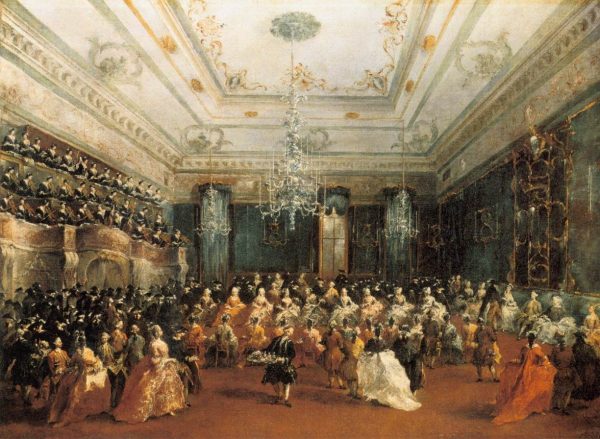 Ladies Concert at the Philharmonic Hall by Francesco Guardi