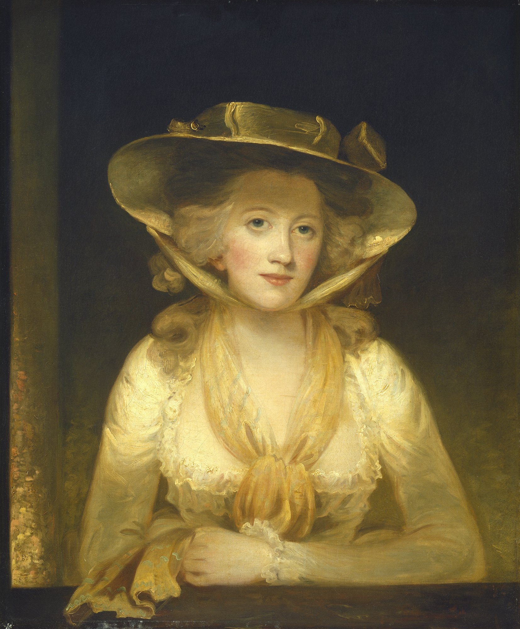 Lady Cunliffe by John Hoppner - hand-painted oil reproduction