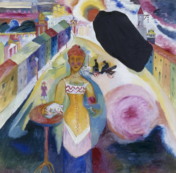 Lady in Moscow by Wassily Kandinsky