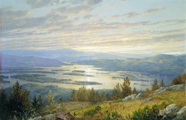 Lake Squam from Red Hill by William Trost Richards