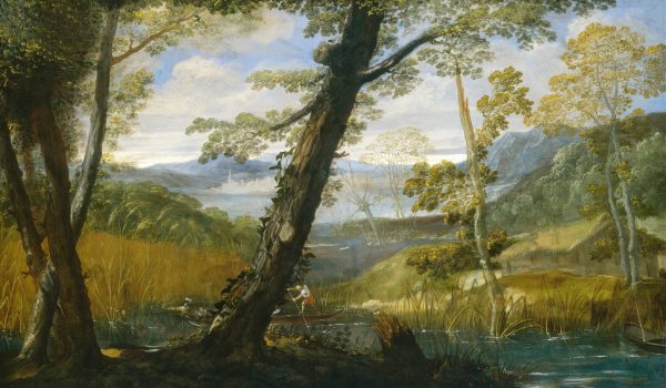 Landscape by Annibale Carracci