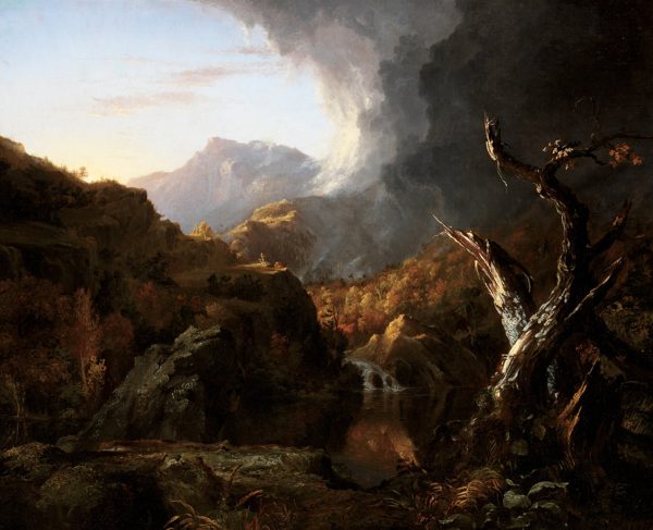 Landscape With Dead Tree by Thomas Cole