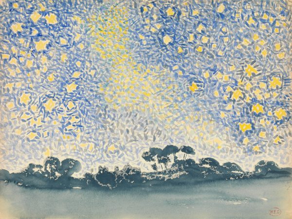 Landscape With Stars by Henri Edmond Cross