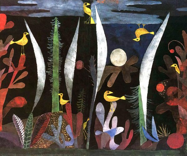 Landscape with Yellow Birds by Paul Klee