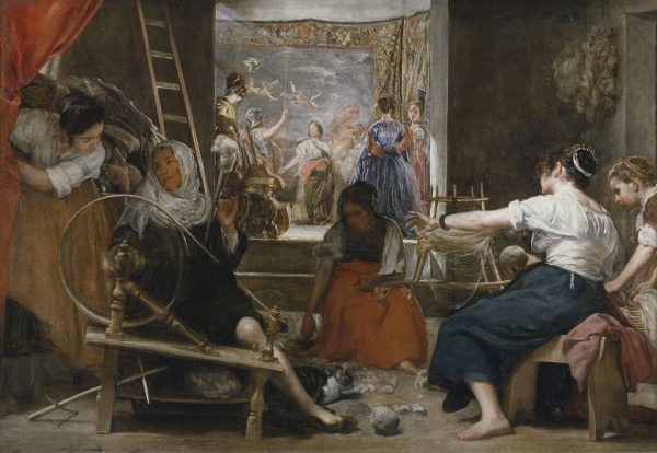 Las Hilanderas (The Spinners) by Diego Velasquez