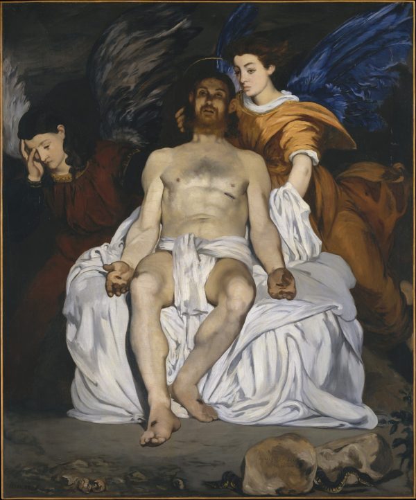 Le Christ Mort et les Anges by Edouard Manet
