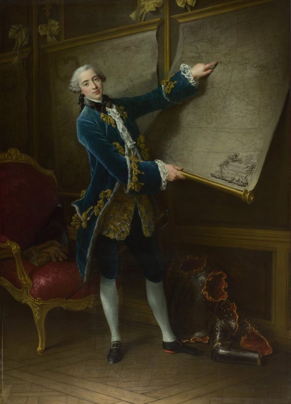 Le Comte de Vaudreuil by Francois-Hubert Drouais