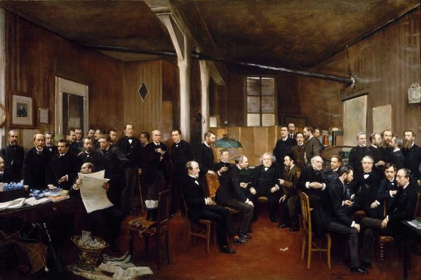 Le Journal des Debats 1889 by Jean Beraud