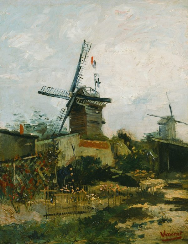 Le Moulin de Blute Fin by Vincent Van Gogh