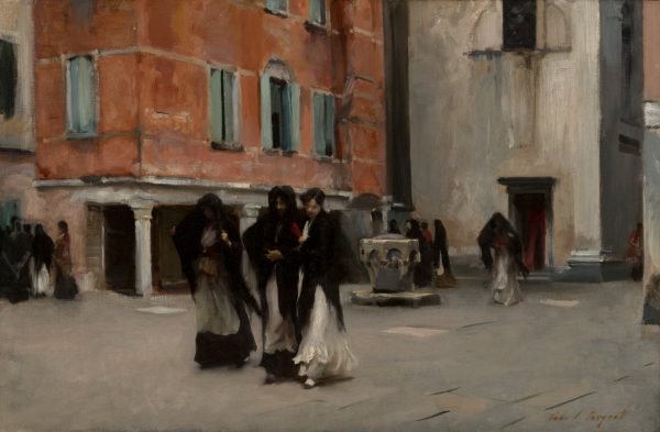 Leaving Church, Campo San Canciano, Venice by John Singer Sargent