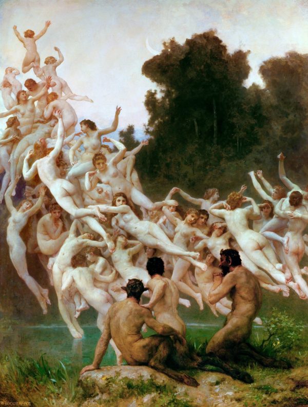 Les Oreades by William Bouguereau
