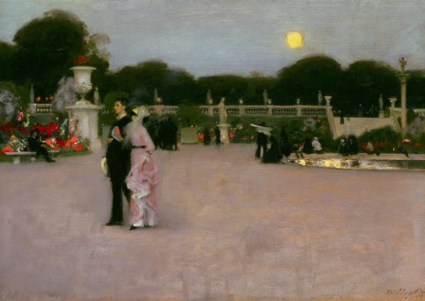 Luxembourg Gardens at Twilight by John Singer Sargent