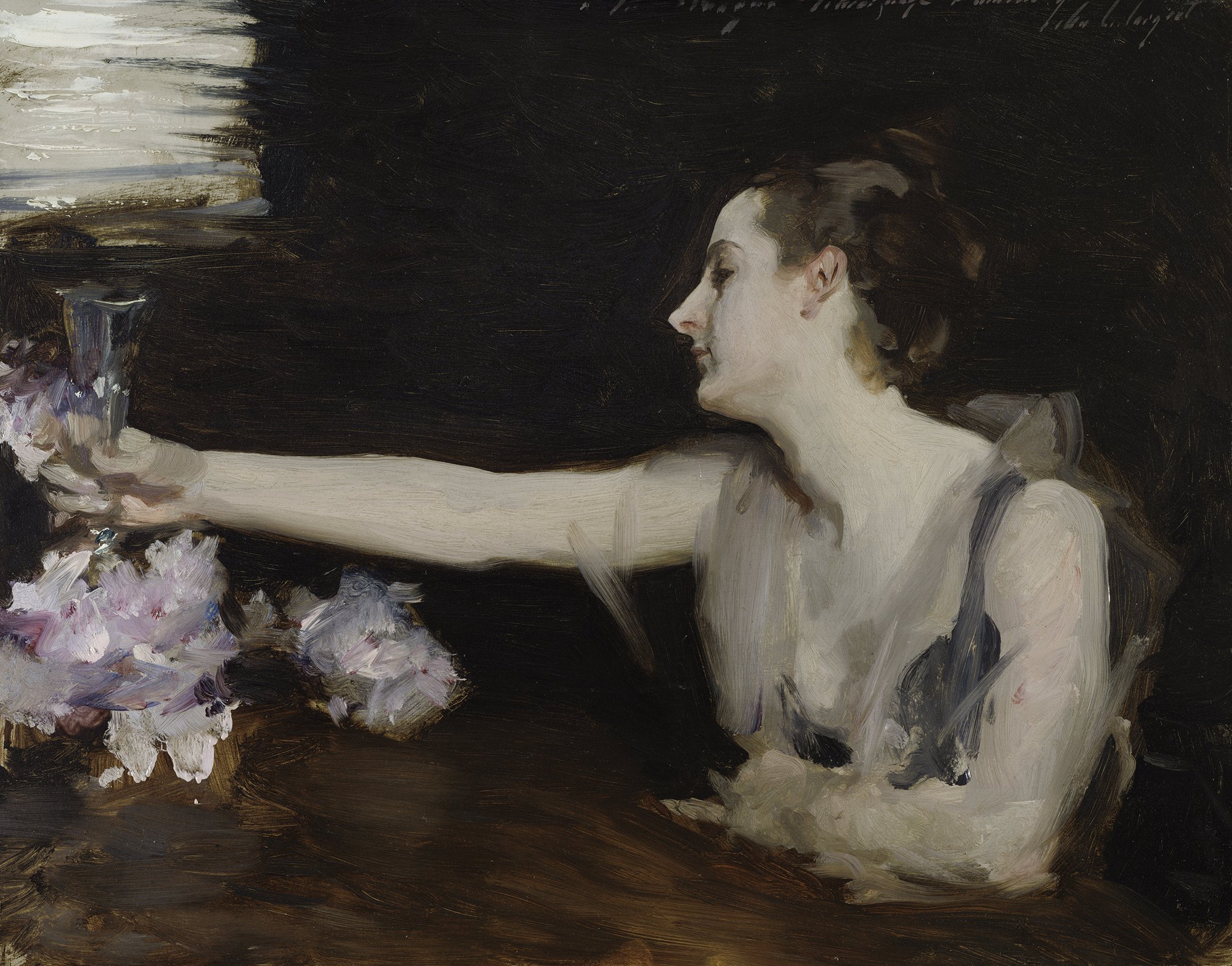 Madame Gautreau Drinking a Toast by John Singer Sargent - hand-painted oil reproduction