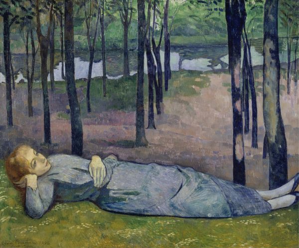 Madeleine dans le Bois d'Amour by Emile Bernard