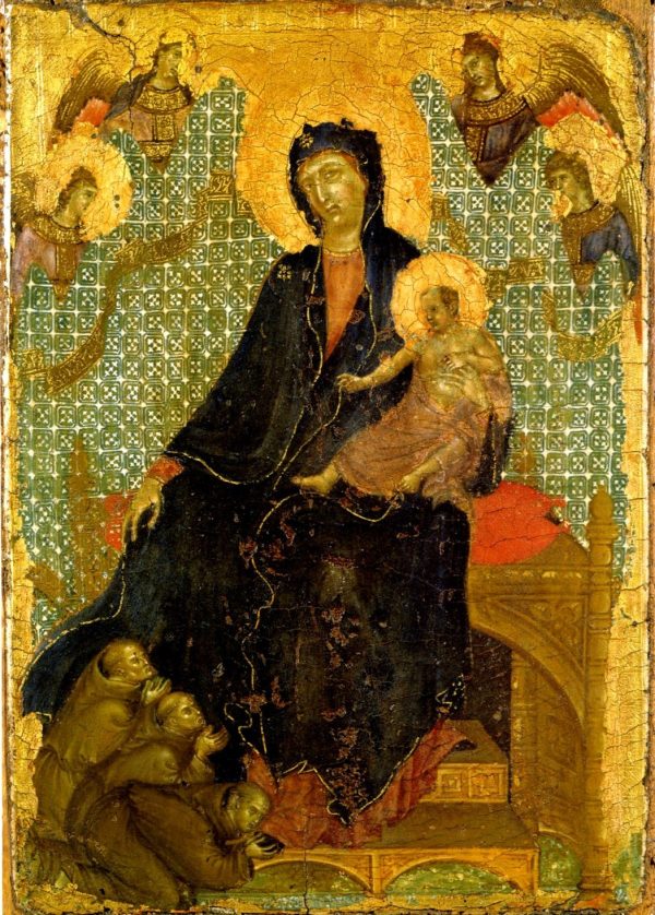 Madonna of the Franciscans by Duccio di Buoninsegna