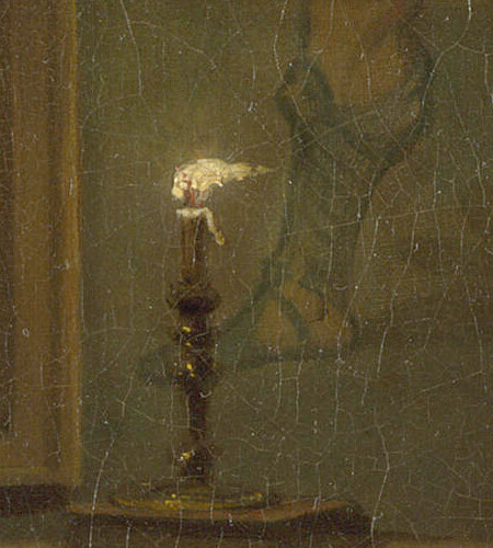 The candle from The Bagnio