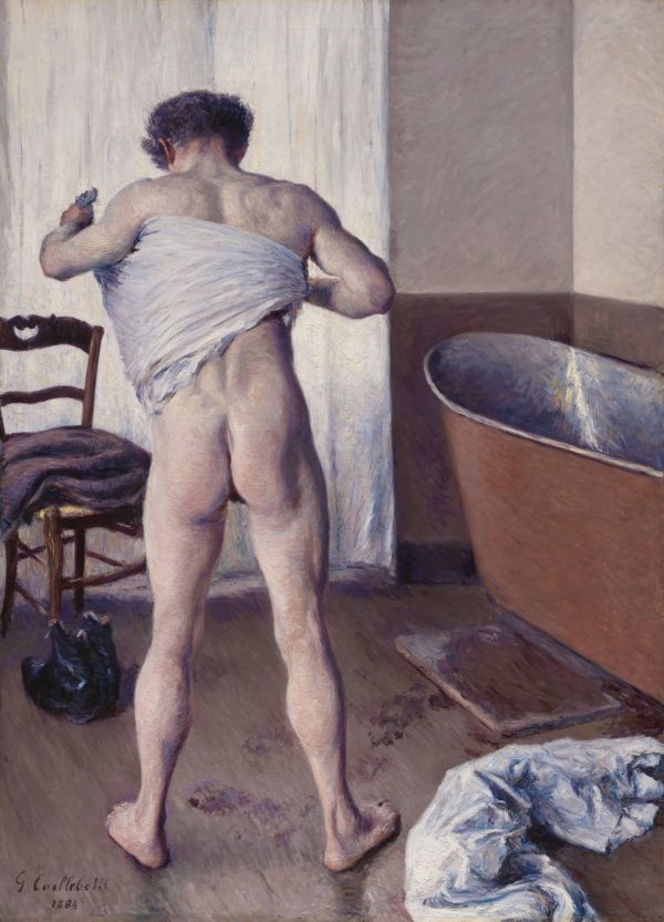 Man at His Bath by Gustave Caillebotte